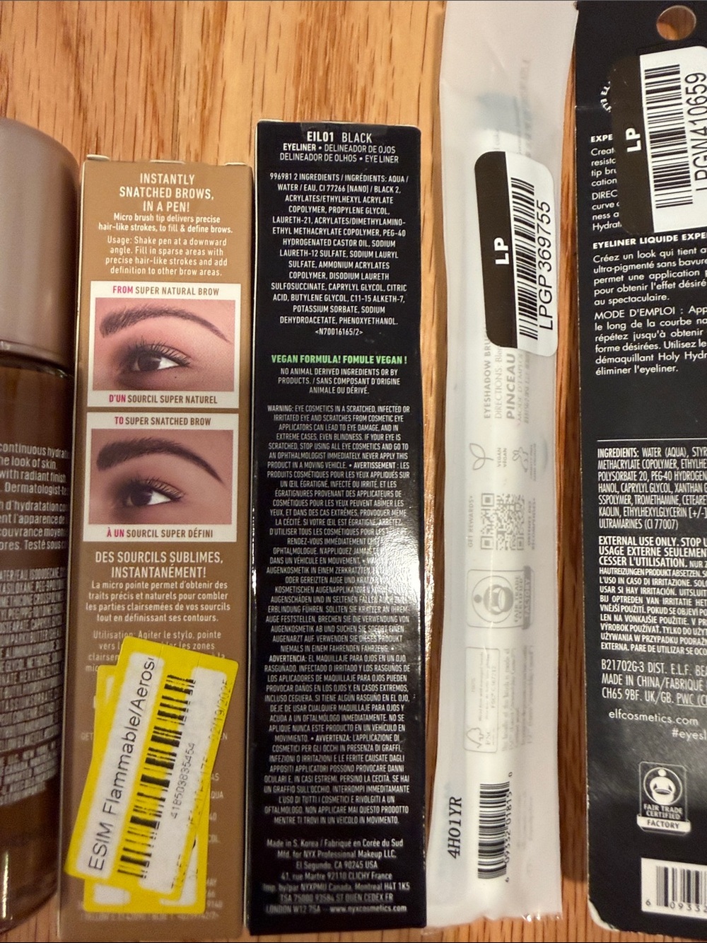Assorted Women’s Makeup Bundle Set– Face Eyes & brows by NYX, e.l.f., Maybelline - Picture 7 of 7